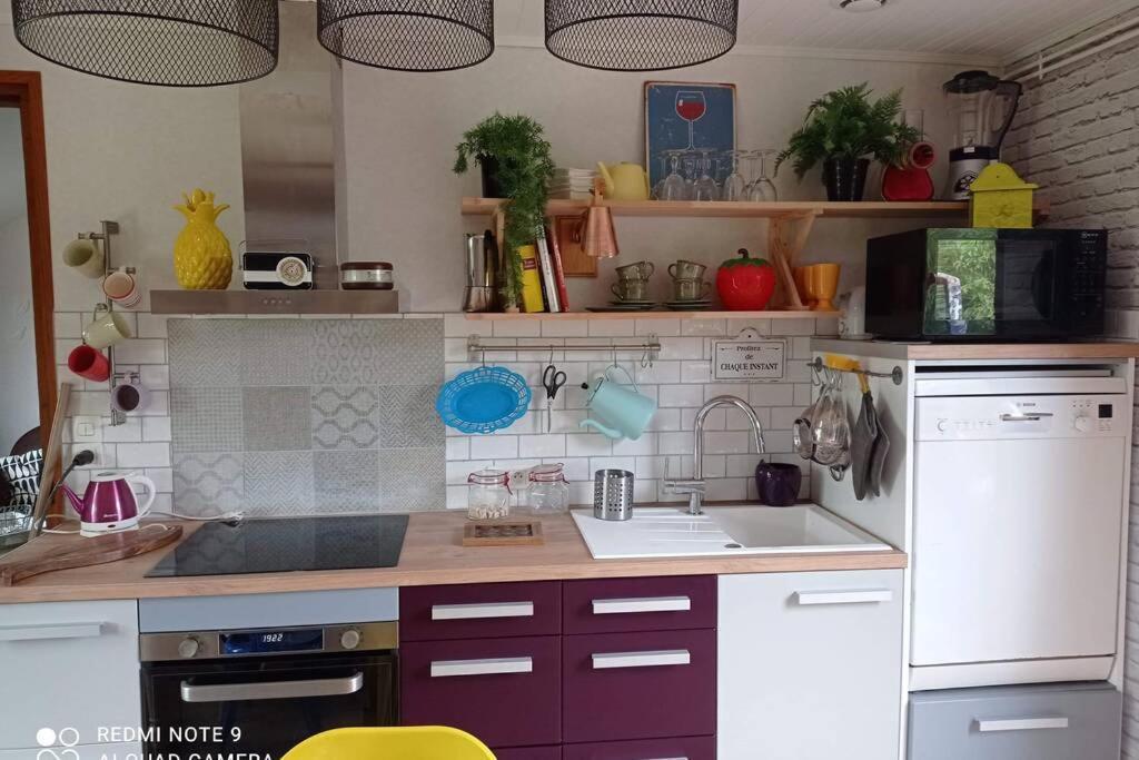 La Cabane Des Druides Perigny  Kültér fotó